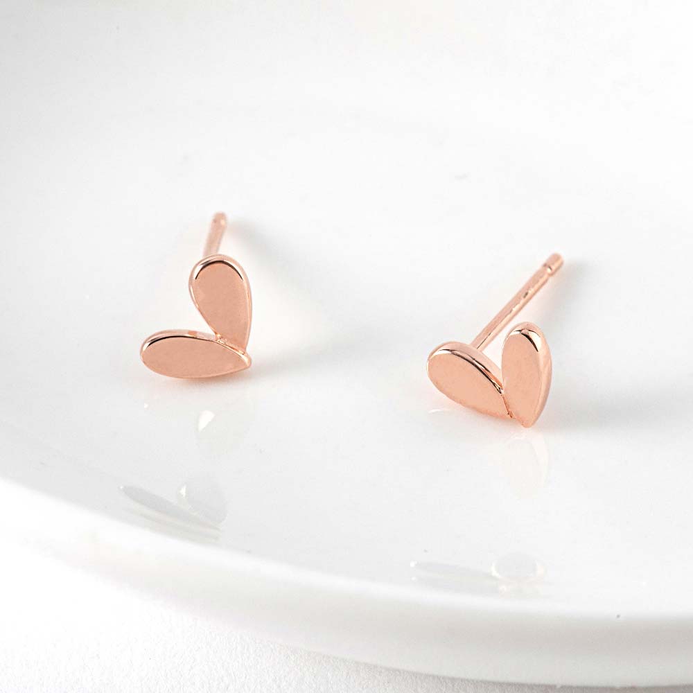 925 Silver Mini Heart Earring