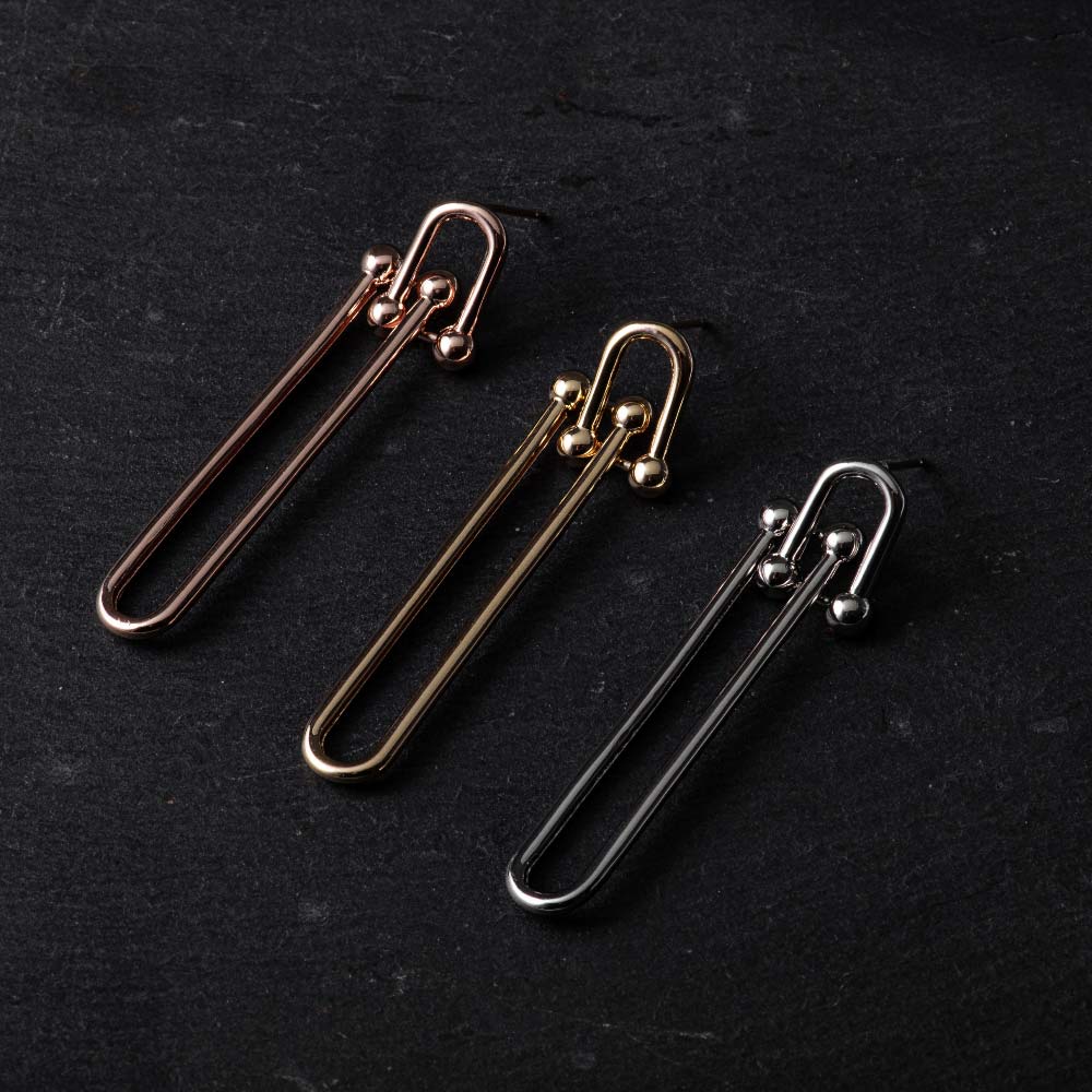 925 Silver Tiffany Link Chain Earring